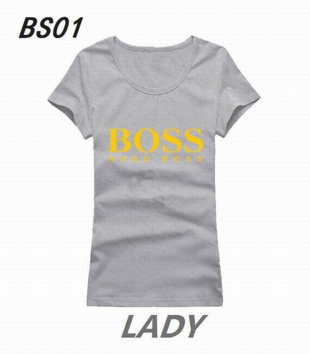 BOSS short round collar T woman S-XL-052